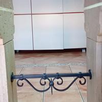 Tavolo ottagonale in cristallo