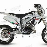 Kit Adesivi HM50-12 CRM Bianca
