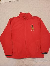 giacchetta vintage in pile Polo Ralph Lauren 