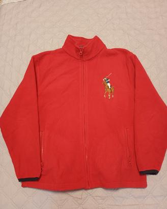 giacchetta vintage in pile Polo Ralph Lauren 