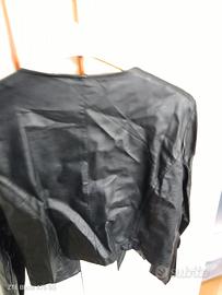 giubbotto donna leggero in similpelle 