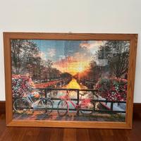 Puzzle Amsterdam incornicato
