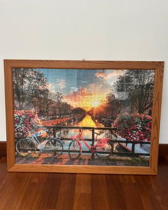 Puzzle Amsterdam incornicato