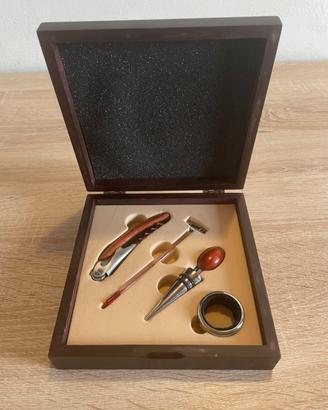 Set da vino per  sommelier