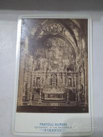 Foto cartolina fratelli Alinari 