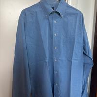 Camicia uomo rocco barocco azzurra collo 16/41