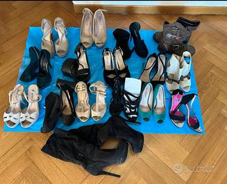 Blocco  di Scarpe eleganti con tacco e non