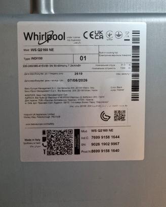 Piano Cottura a Induzione - Whirlpool 