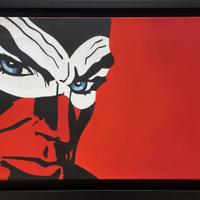 "Diabolik" - Acrilico su tela