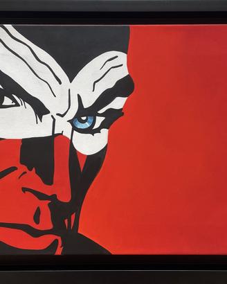"Diabolik" - Acrilico su tela