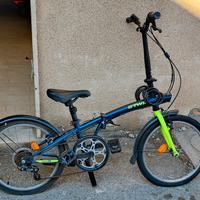 bicicletta pieghevole