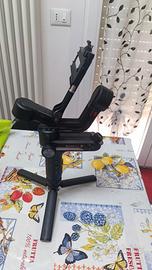 gimbal stabilizzatore video weebill S pro pack