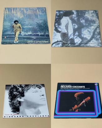 4 dischi vinile Riccardo Cocciante 33 giri LP