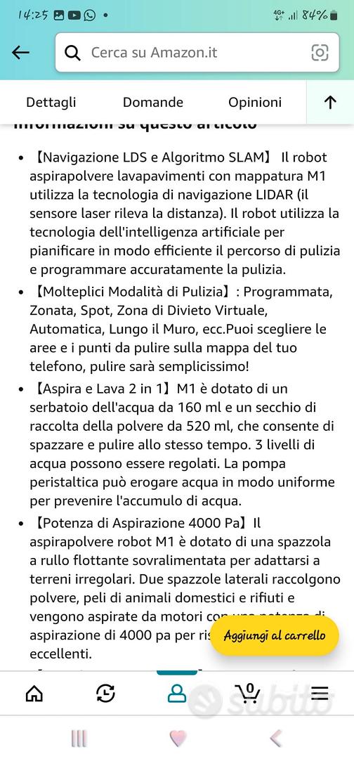 Robot Vacuum cleaner LEFANT - Elettrodomestici In vendita a Imperia