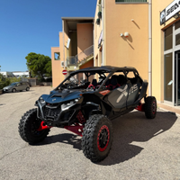 CAN-AM MAVERICK R MAX X-RS Smart-Shox TARGA GIALLA