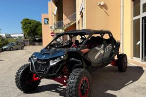 CAN-AM MAVERICK R MAX X-RS Smart-Shox TARGA GIALLA
