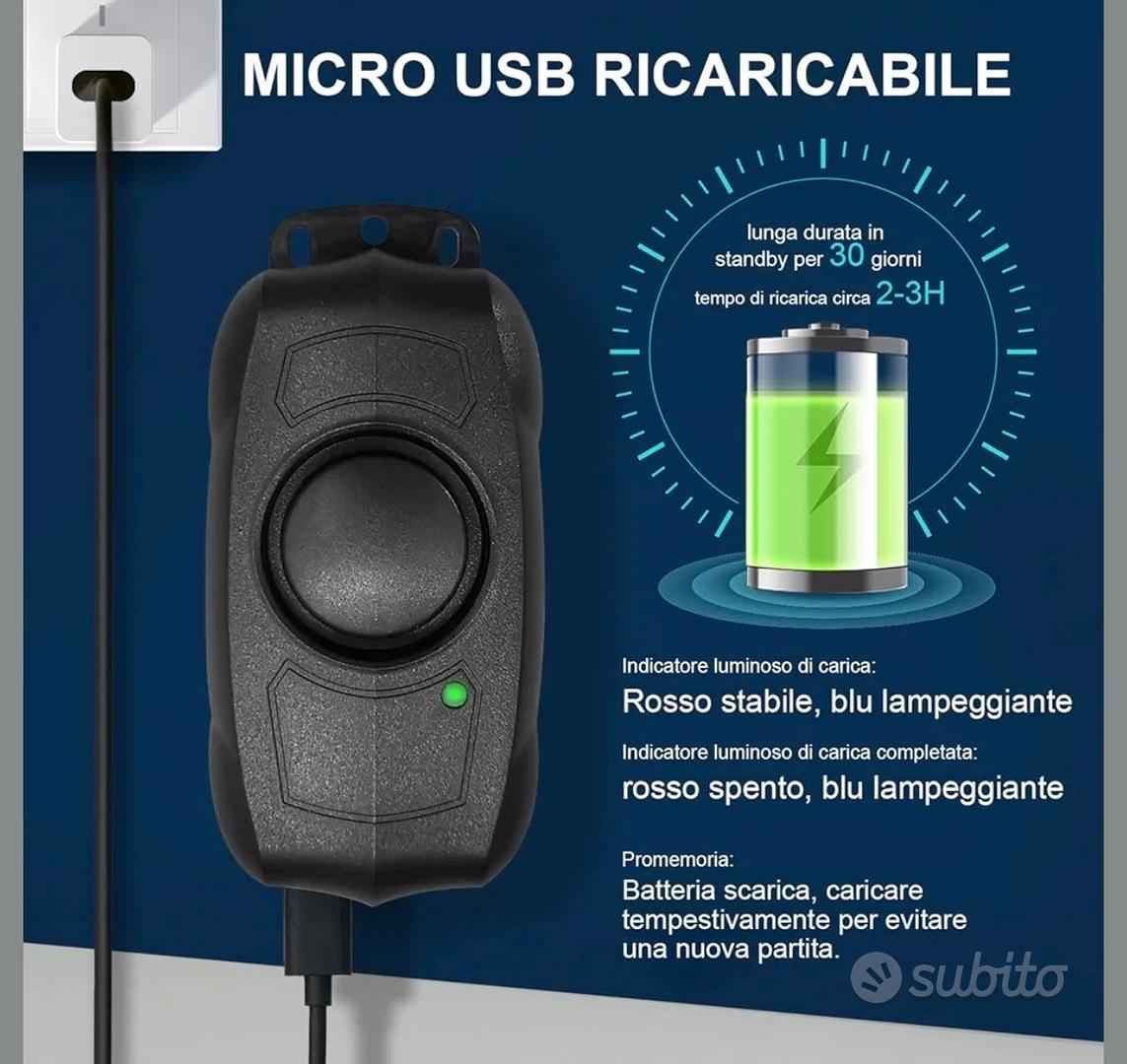Cruxer Confezione da 2 allarmi per bici con telecomando, senza fili