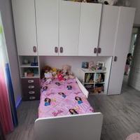 camera bambina con letto singolo