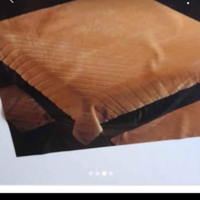 Coperta visone+ 3 scendiletto