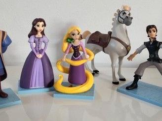 Set personaggi RAPUNZEL (5 pezzi)