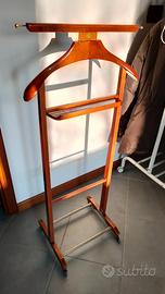 Omino Appendiabiti vintage in Legno