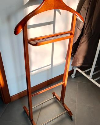 Omino Appendiabiti vintage in Legno