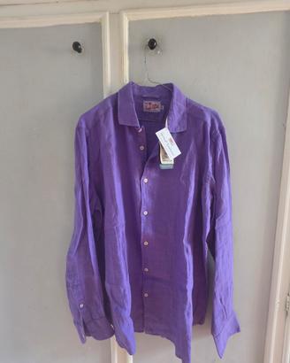 camcia viola saint barth nuova con cartellini Xl
