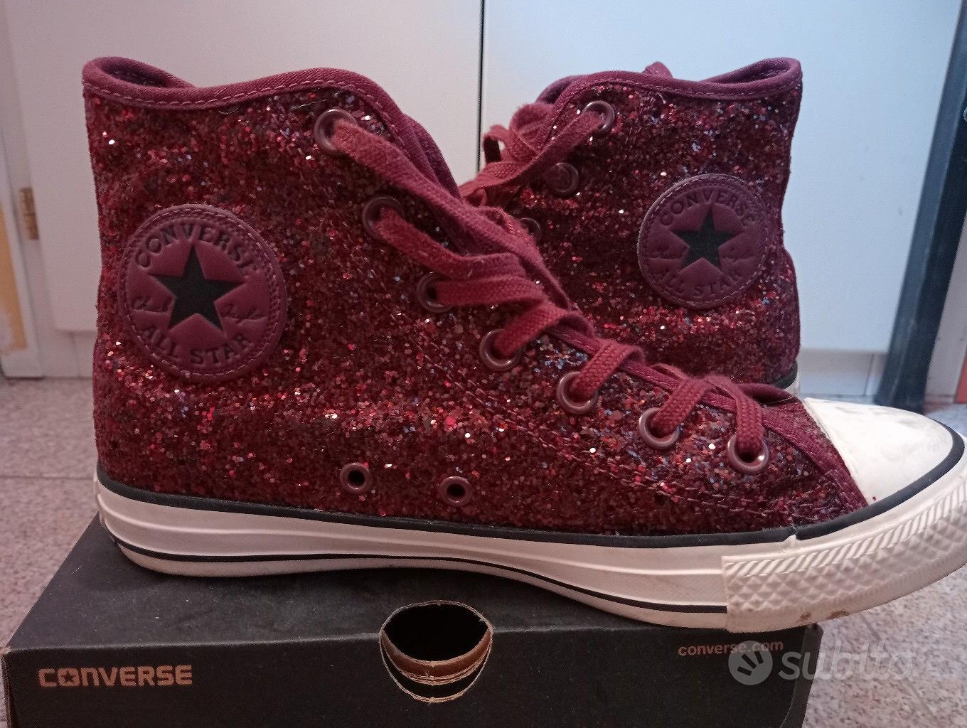 Converse rosse hotsell 38 offerte