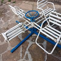 Arredamento da giardino.