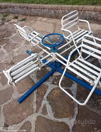 Arredamento da giardino.