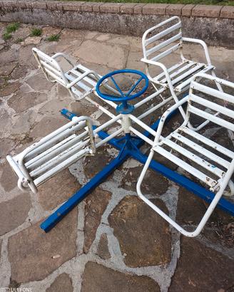 Arredamento da giardino.