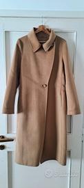 Cappotto Max Mara Cammello, lungo, lana.