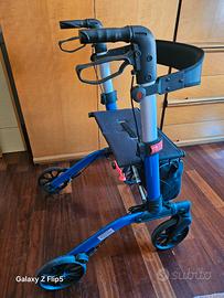 DEAMBULATORE ROLLATOR MAGIC doppio piegamento 