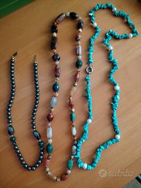Collane con pietre