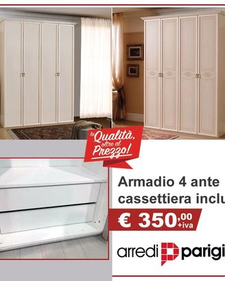 Armadi Classici - -4 ante - - 6 ante PROMO