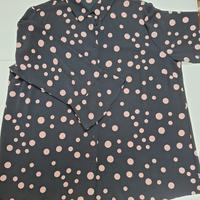 Camicia donna fantasia pois