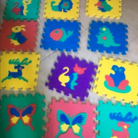 Tappetini quadrotti per bambini