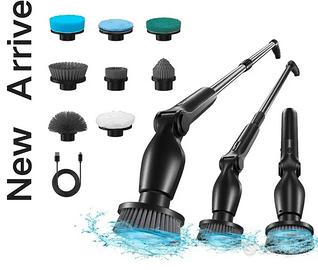 Spazzola elettrica rotante – Pulizia facile e velo