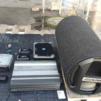 Alpine amplificatori autoradio crossover