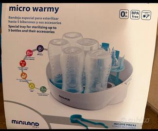 sterilizzatore biberon microonde 