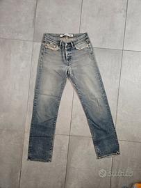 jeans diesel usati riparati taglia 31/32