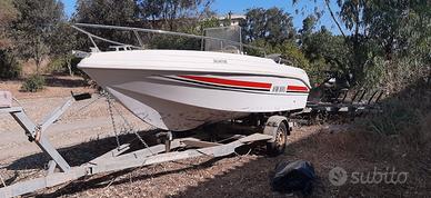 Barca Acquaviva Fisherman 15, mt.4,5, motore 40 cv