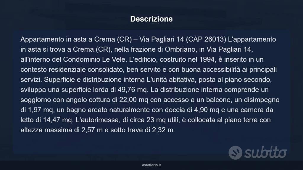 Appartamento – Crema, Ombriano - Vista 5