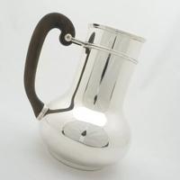 BROCCA IN ARGENTO 925 GR 750 CON MANICO IN LEGNO !