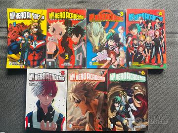 Manga My Hero Academia Vol. 1–7
