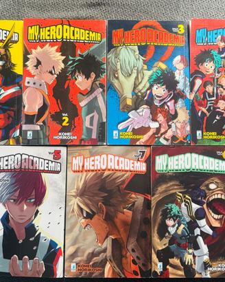 Manga My Hero Academia Vol. 1–7
