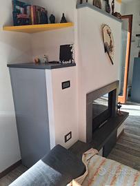 Termocamino Moretti Pellet-Legna