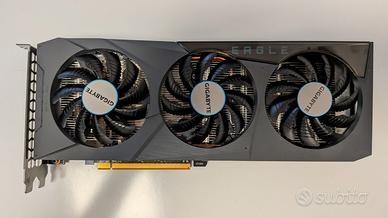 Scheda Video Gigabyte Radeon RX 6600 EAGLE 8GB