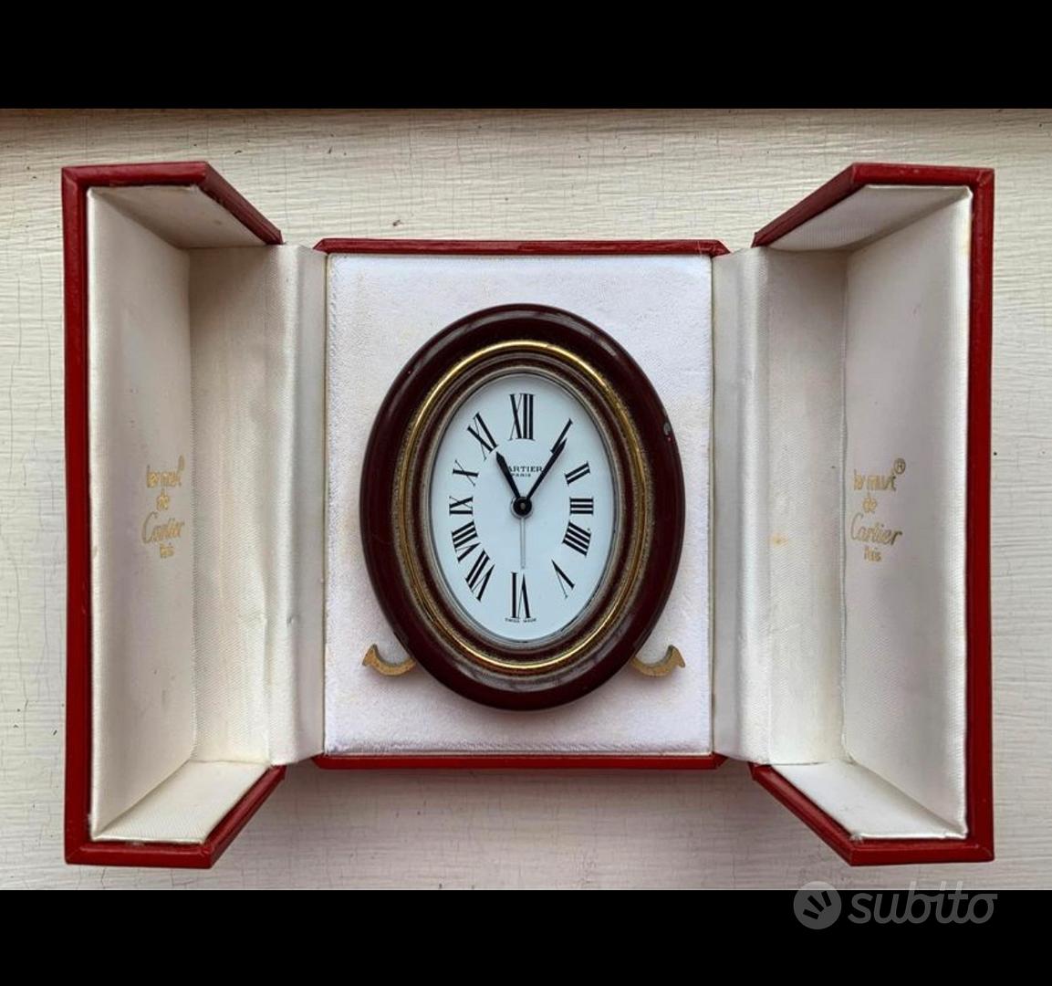 Orologio da tavolo cartier on sale vintage