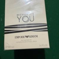 Profumo armani because its you